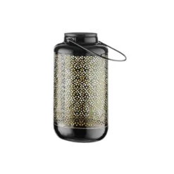 Solar-Laterne H 24cm SOLANA In Schwarz-Gold 6 Solar-Laterne H 24cm SOLANA In Schwarz-Gold -Möbelfach Serie Geschäft butlers solar laterne h 24cm solana in schwarz gold 2