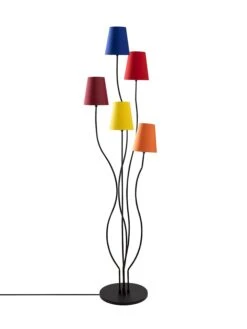 Standleuchte In Bunt - (B)44 X (H)160 Cm -Möbelfach Serie Geschäft opviq standleuchte in bunt b 44 x h 160 cm 4
