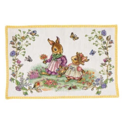 Villeroy & Boch Gobelin Platzset Blumenwiese Spring Fantasy In Grün|weiß